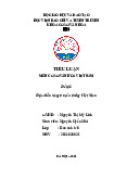 Đặc điểm làng truyền thống Việt Nam | Tiểu luận Cơ sở văn Hóa Việt Nam