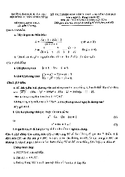 Đề Toán thi vào 10 chuyên năm 2021 trường ĐHKH Huế (vòng 2 – chuyên Tin)