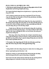 Đề cương môn Hành vi tổ chức | Học viện Ngân hàng