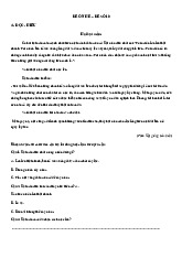 Đề ôn hè Tiếng Việt 2 lên 3 - Đề 10