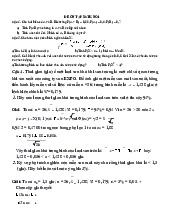 Đề ôn xác suất thống kê | Đại học Kinh tế kỹ thuật công nghiệp