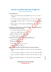 Lý thuyết chương 2 | Kinh tế chính trị | Trường đại học Bách Khoa Hà Nội