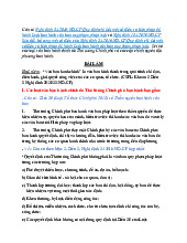 Bài tập liệt kê các văn bản hành chính | Đại học Thái Nguyên