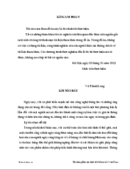 Báo cáo web thương mại điện tử | Trường Cao đẳng Kỹ thuật Đồng Nai