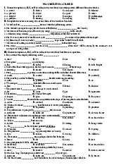 Unit 4 and advanced grammar - Tiếng anh b2 ôn tập | Đại học Nội Vụ Hà Nội