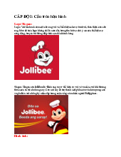 CẤP ĐỘ 1 - Văn Hóa Doanh Nghiệp: Jollibee và Những Giá Trị Cốt Lõi | Đại học Văn Lang