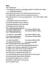 Tập hợp câu hỏi ôn tập Môn Vật liệu học kỹ thuật | Đại học Sư phạm Kỹ thuật Vĩnh Long