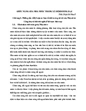 Lý thuyết chức năng của nhà nước trong xã hội đương đại | Trường Đại học Luật, Đại học Quốc gia Hà Nội