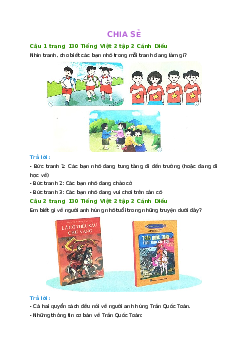 Giải SGK môn Tiếng việt 2 - Bài 34: Bóp nát quả cam(6) | Cánh diều