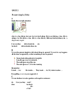 Bài tập ôn tập có đáp án học phần Tiếng anh cơ bản