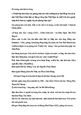 Đề cương ôn tập môn lịch sử Đảng –Trường Đại học bách khoa Hà Nội