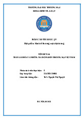 Toàn cầu hóa và những tác động đến thương mại Việt Nam | Báo cáo thảo luận Kinh tế thương mại đại cương