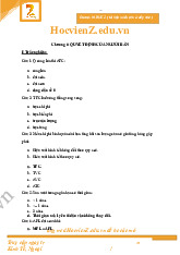 bài tập chương 6 quyết định của người bán | Đại học Kinh tế Thành phố Hồ Chí Minh