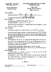 Đề học sinh giỏi tỉnh Toán 9 năm 2024 – 2025 sở GD&ĐT Bà Rịa – Vũng Tàu