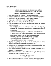 Đề cương ôn tập tự luận môn Triết học Mác - Lênin | Trường Đại học ngân hàng Thành phố Hồ Chí Minh