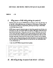 giới thiệu về phần mềm hệ thống thông tin | Đại học Kinh tế Thành phố Hồ Chí Minh