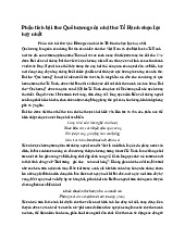 Phân tích bài thơ Quê hương của nhà thơ Tế Hanh chọn lọc hay nhất