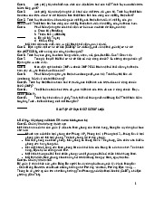 Bài tập áp dụng  môn Cơ sở dữ liệu | Học viện Báo chí và Tuyên truyền