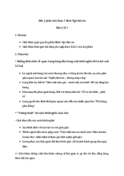 Văn mẫu lớp 10: Phân tích đoạn 3 bài thơ Bình ngô Đại Cáo (Dàn ý + 8 Mẫu) | Cánh diều