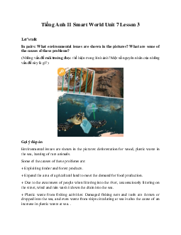 Giải Tiếng Anh 11 Unit 7 Lesson 3 | Smart World