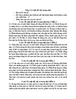 Viết 4-5 câu tả một đồ vật trong nhà lớp 2 | Tập làm văn lớp 2 | Chân trời sáng tạo