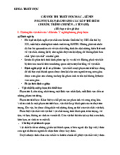 Câu hỏi thi tự luận môn Triết học Mác – Lênin | Học viện Chính trị quốc gia Hồ Chí Minh