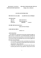 Đề cương chi tiết  - Quản trị kinh doanh| Đại học Kinh Tế Quốc Dân