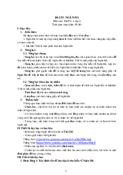 Giáo án Khoa học tự nhiên 6 sách Kết nối tri thức với cuộc sống Bài 55