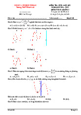 Đề giữa học kì 1 Toán 12 năm 2024 – 2025 trường THPT Đức Linh – Bình Thuận