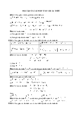 BÀI TẬP ÔN CÁC PHÉP TÍNH VỚI ĐA THỨC - TOÁN LỚP 8