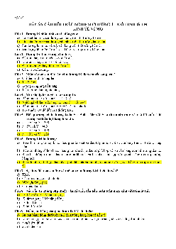 Câu hỏi trắc nghiệm Chương 4: Mô hình IS - LM (có đáp án)