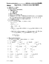 Đề cương môn Toán cao cấp - Trường Đại học bách khoa - Đại học đà nẵng.