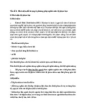 Khái niệm, Đối tượng và Phương pháp Nghiên cứu | Môn Tội phạm học - Trường Đại học Luật Hà Nội