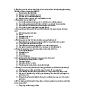 Ôn tập đề kiểm tra môn kinh tế chính trị -Trường Đại học Vinh