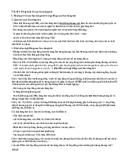 Pháp luật về mua bán hàng hóa học phần Lý luận chung