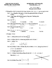Đề giữa học kì 1 Toán 7 năm 2024 – 2025 trường THCS Nguyễn Huệ – BR VT