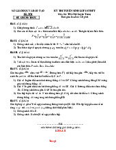 Đề Thi TS 10 Chuyên Toán Sở GD Hà Nội 2025-2026 Có Lời Giải