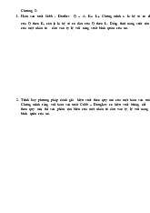 Chương 5: Hàm sản xuất Cobb-Douglas và Phân tích Chi phí  môn Kinh tế vi mô 1 | Học viện Tài chính