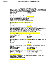 Câu hỏi trắc nghiệm có đáp án môn Văn hiến Việt Nam| Trường Đại học Văn Hiến