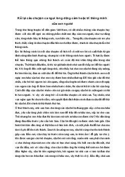 Viết bài văn kể lại câu chuyện ca ngợi lòng dũng cảm hoặc trí thông minh của con người | Tập làm văn 4