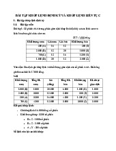 BÀI TẬP KHỚP LỆNH ĐỊNH KỲ VÀ LIÊN TỤC - THỰC HÀNH 2023