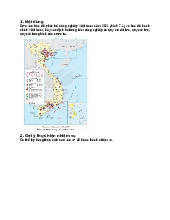 Giải SGK Địa Lí 9 Kết nối tri thức Bài 8: Thực hành xác định các trung tâm công nghiệp chính ở nước ta