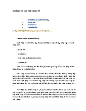 BÀI TẬP CHIẾN LƯỢC XÚC TIẾN HỖN HỢP | Trường Đại học Luật - Đại học Quốc gia Hà Nội