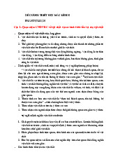 Đề cương môn Triết học Mac-Lenin | Trường Đại học Hà Nội