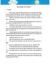 Nhận định văn học | Tài liệu ôn thi THPTQG