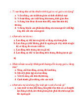 Trắc nghiệm kinh tế chính trị | Đại học Nội Vụ Hà Nội