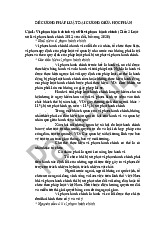 Đề cương ôn tập Pháp Luật Đại Cương môn Pháp luật đại cương | Trường Đại Học Tây Nguyên