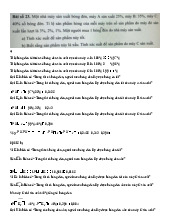 Bài tập thống kê ứng dụng | Trường Đại học Kinh tế – Luật, Đại học Quốc gia Thành phố Hồ Chí Minh