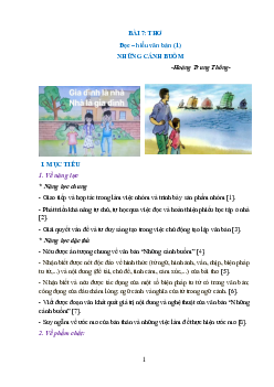 Giáo án Ngữ văn 7 Bài 7: Thơ sách Cánh diều