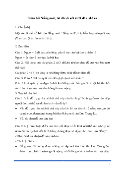 Soạn bài: Nắng mới, áo đỏ và nét cười đen nhánh Ngữ Văn 8 | Cánh diều